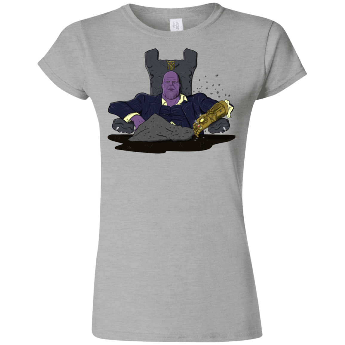 T-Shirts Sport Grey / S Thanos Montana Junior Slimmer-Fit T-Shirt