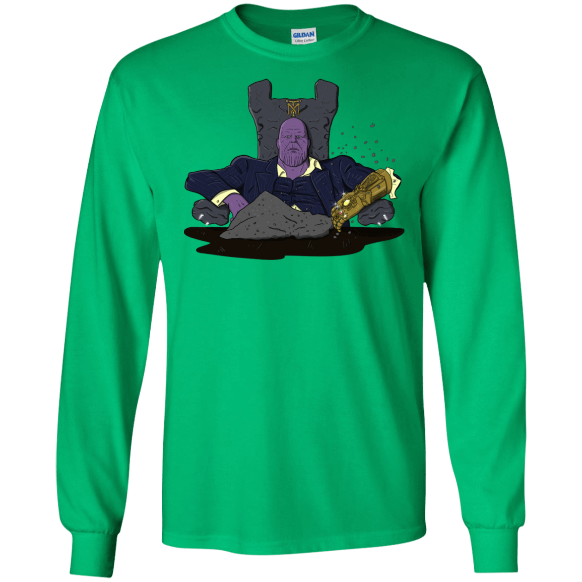 T-Shirts Irish Green / S Thanos Montana Men's Long Sleeve T-Shirt