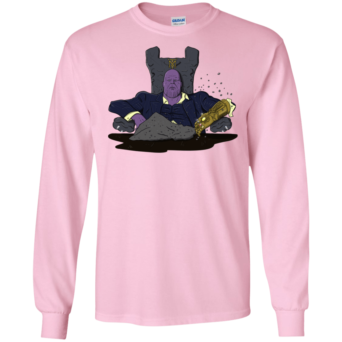 T-Shirts Light Pink / S Thanos Montana Men's Long Sleeve T-Shirt