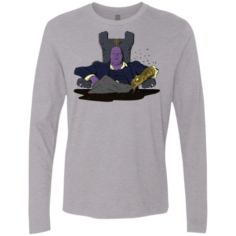 T-Shirts Heather Grey / S Thanos Montana Men's Premium Long Sleeve