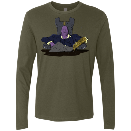 T-Shirts Military Green / S Thanos Montana Men's Premium Long Sleeve