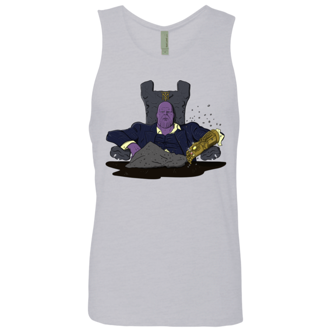 T-Shirts Heather Grey / S Thanos Montana Men's Premium Tank Top