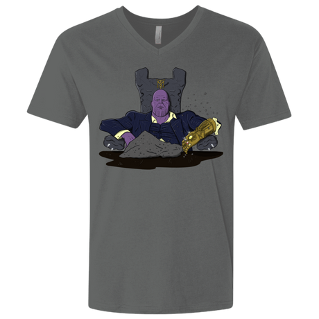 T-Shirts Heavy Metal / X-Small Thanos Montana Men's Premium V-Neck