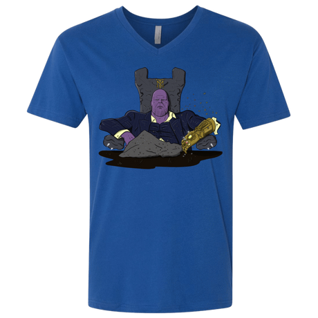 T-Shirts Royal / X-Small Thanos Montana Men's Premium V-Neck