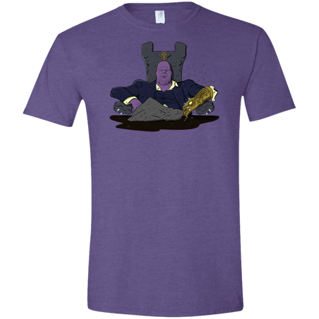 T-Shirts Heather Purple / S Thanos Montana Men's Semi-Fitted Softstyle