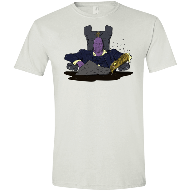T-Shirts White / X-Small Thanos Montana Men's Semi-Fitted Softstyle