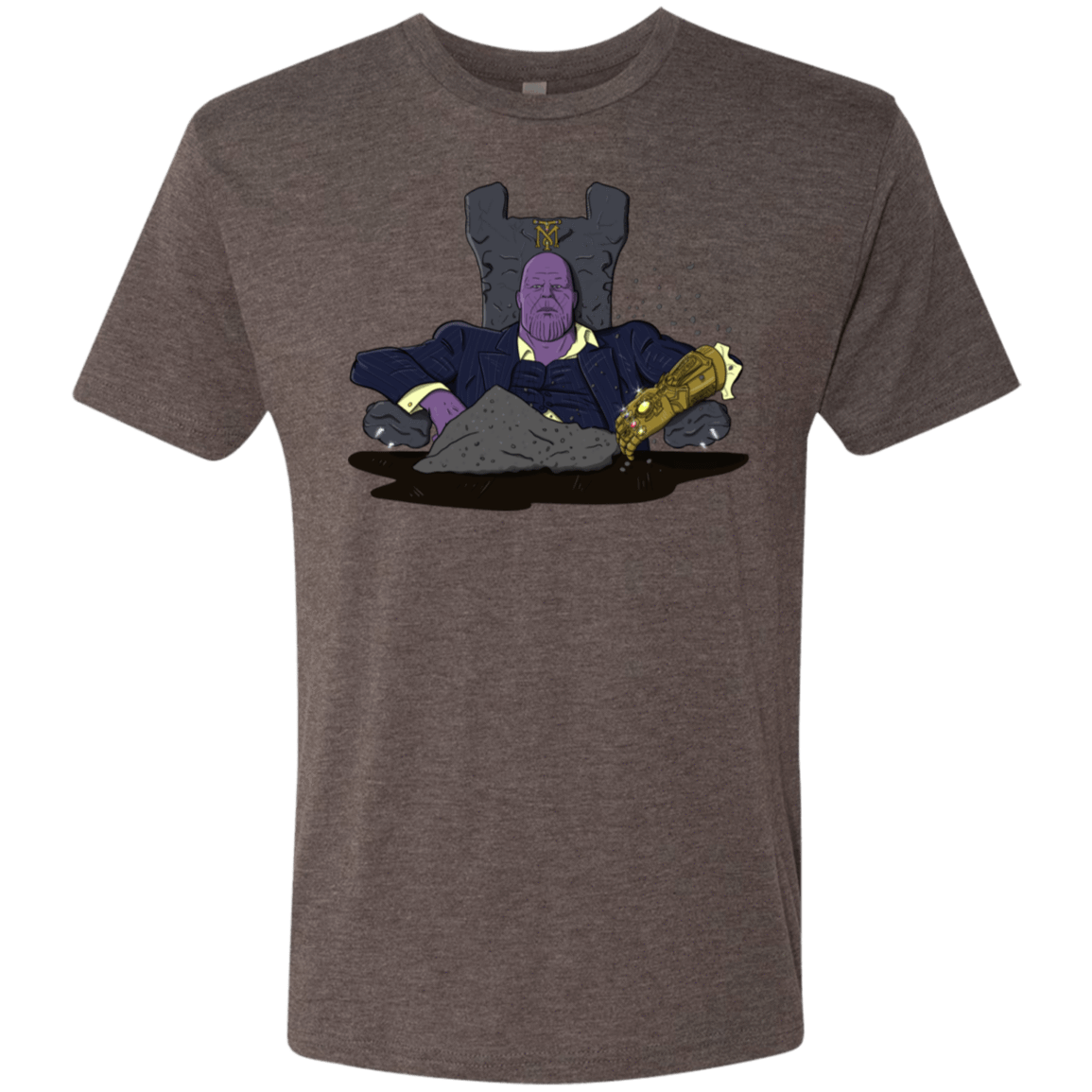 T-Shirts Macchiato / S Thanos Montana Men's Triblend T-Shirt