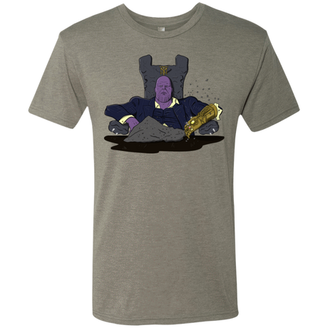 T-Shirts Venetian Grey / S Thanos Montana Men's Triblend T-Shirt