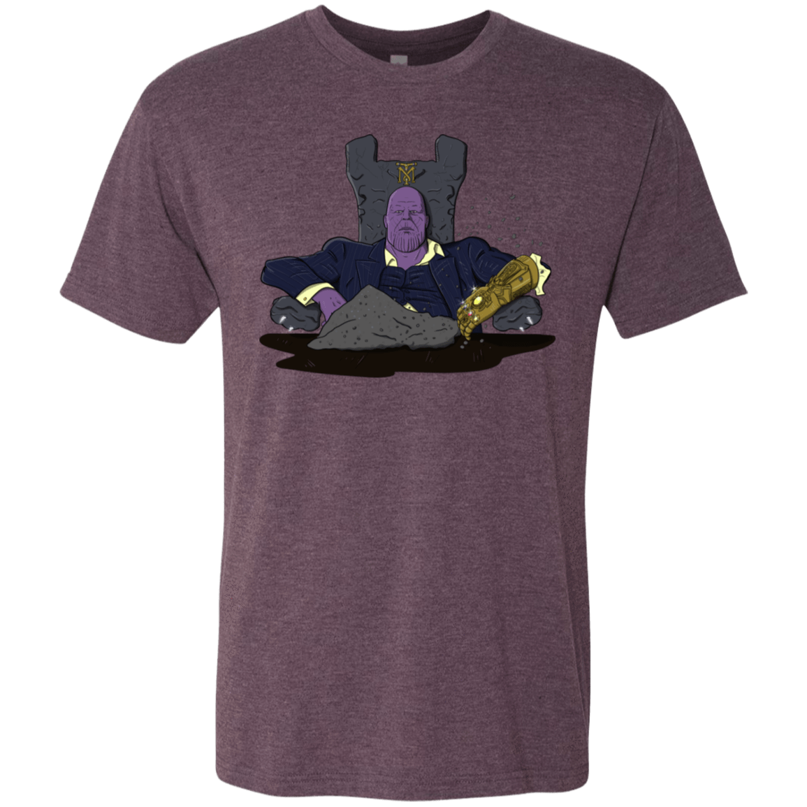 T-Shirts Vintage Purple / S Thanos Montana Men's Triblend T-Shirt