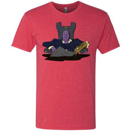 T-Shirts Vintage Red / S Thanos Montana Men's Triblend T-Shirt