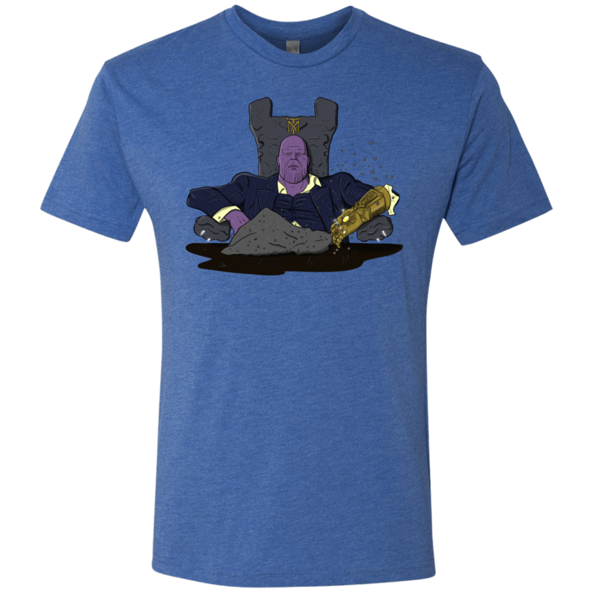T-Shirts Vintage Royal / S Thanos Montana Men's Triblend T-Shirt