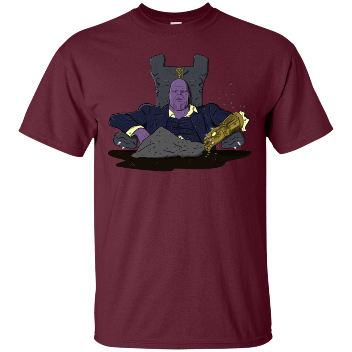 T-Shirts Maroon / S Thanos Montana T-Shirt