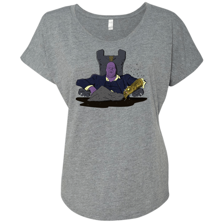 T-Shirts Premium Heather / X-Small Thanos Montana Triblend Dolman Sleeve