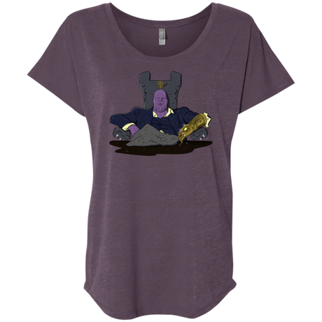 T-Shirts Vintage Purple / X-Small Thanos Montana Triblend Dolman Sleeve