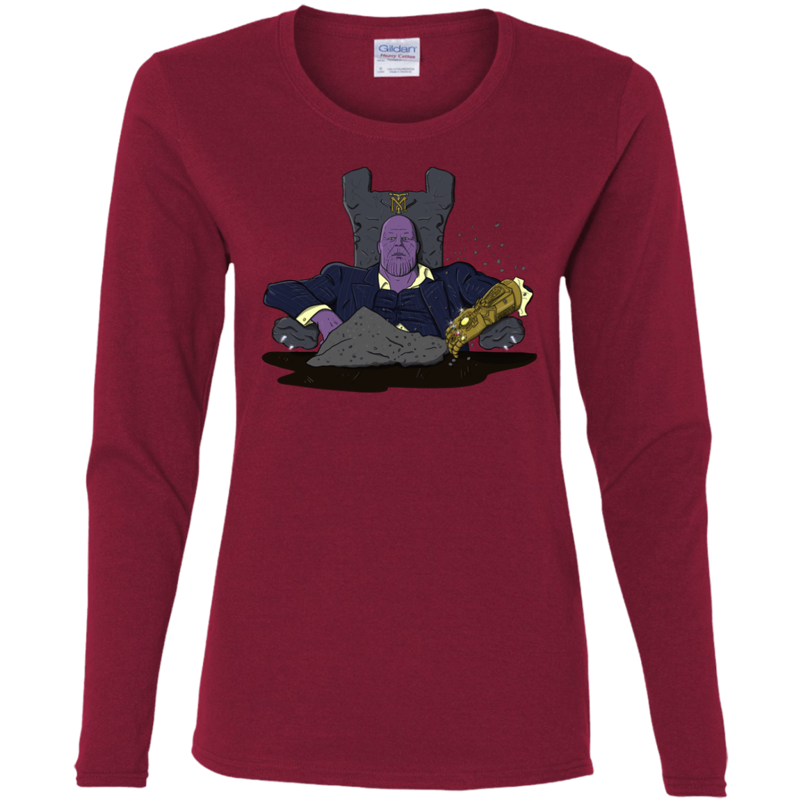 T-Shirts Cardinal / S Thanos Montana Women's Long Sleeve T-Shirt