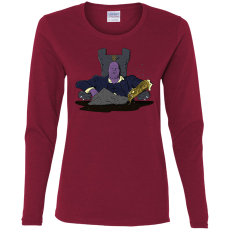 T-Shirts Cardinal / S Thanos Montana Women's Long Sleeve T-Shirt