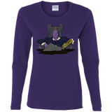 T-Shirts Purple / S Thanos Montana Women's Long Sleeve T-Shirt