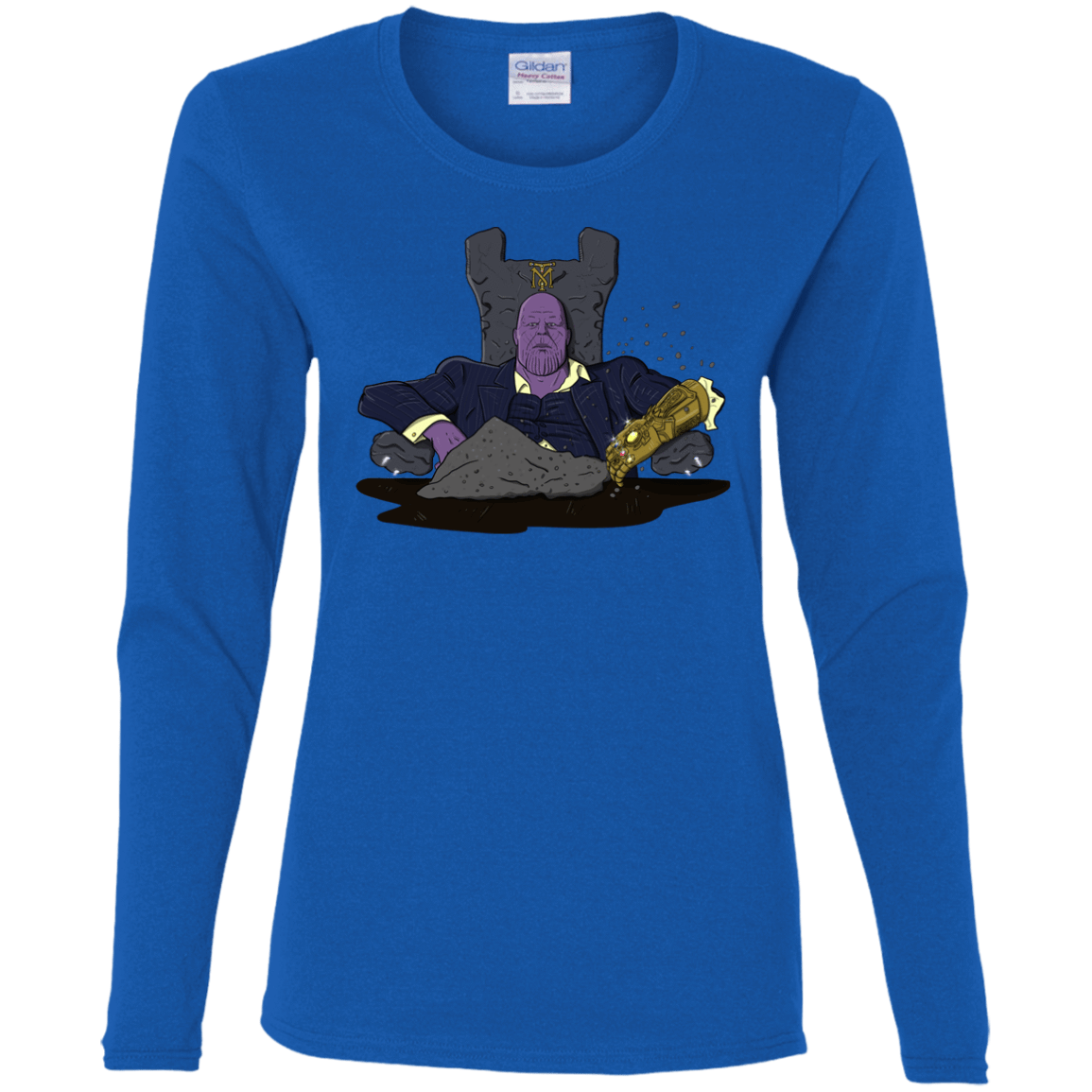 T-Shirts Royal / S Thanos Montana Women's Long Sleeve T-Shirt