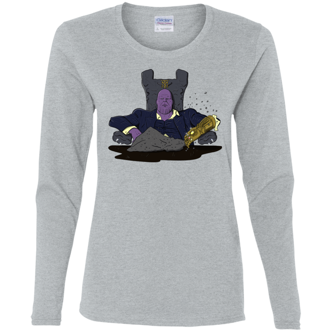 T-Shirts Sport Grey / S Thanos Montana Women's Long Sleeve T-Shirt