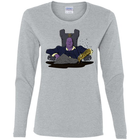 T-Shirts Sport Grey / S Thanos Montana Women's Long Sleeve T-Shirt