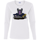 T-Shirts White / S Thanos Montana Women's Long Sleeve T-Shirt