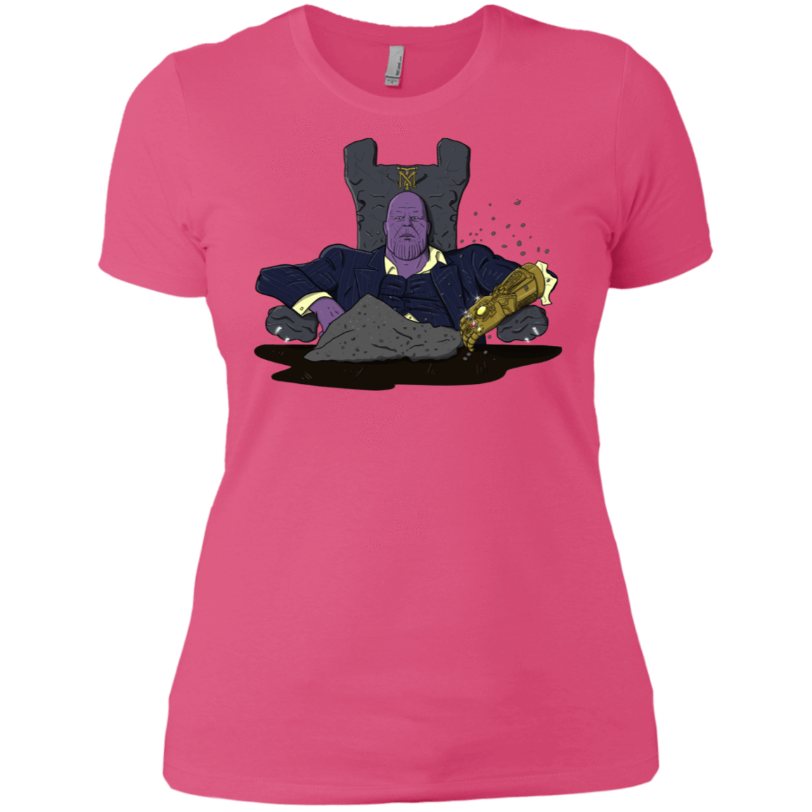 T-Shirts Hot Pink / X-Small Thanos Montana Women's Premium T-Shirt