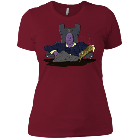 T-Shirts Scarlet / S Thanos Montana Women's Premium T-Shirt