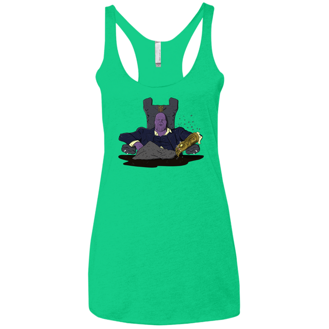 T-Shirts Envy / X-Small Thanos Montana Women's Triblend Racerback Tank