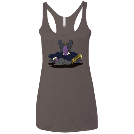 T-Shirts Macchiato / X-Small Thanos Montana Women's Triblend Racerback Tank