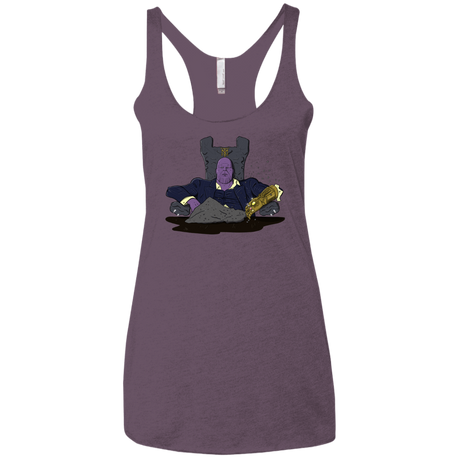 T-Shirts Vintage Purple / X-Small Thanos Montana Women's Triblend Racerback Tank