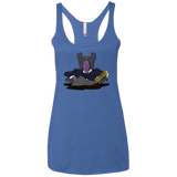 T-Shirts Vintage Royal / X-Small Thanos Montana Women's Triblend Racerback Tank