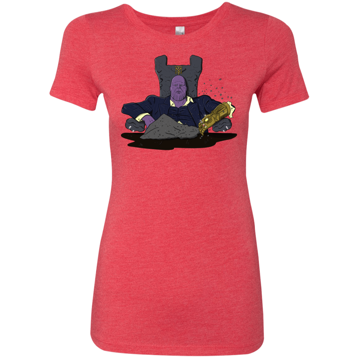 T-Shirts Vintage Red / S Thanos Montana Women's Triblend T-Shirt