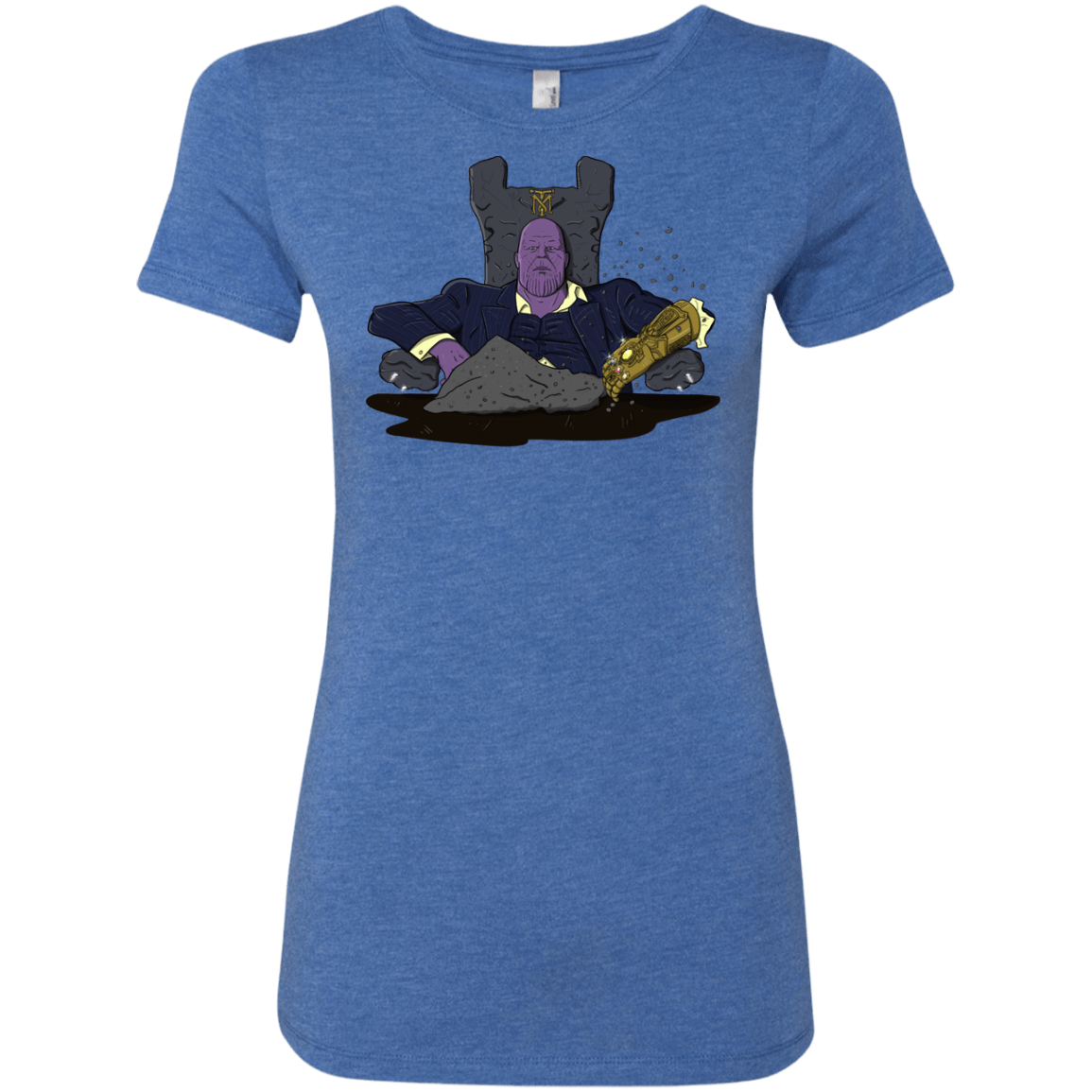 T-Shirts Vintage Royal / S Thanos Montana Women's Triblend T-Shirt
