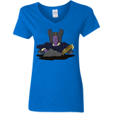 T-Shirts Royal / S Thanos Montana Women's V-Neck T-Shirt