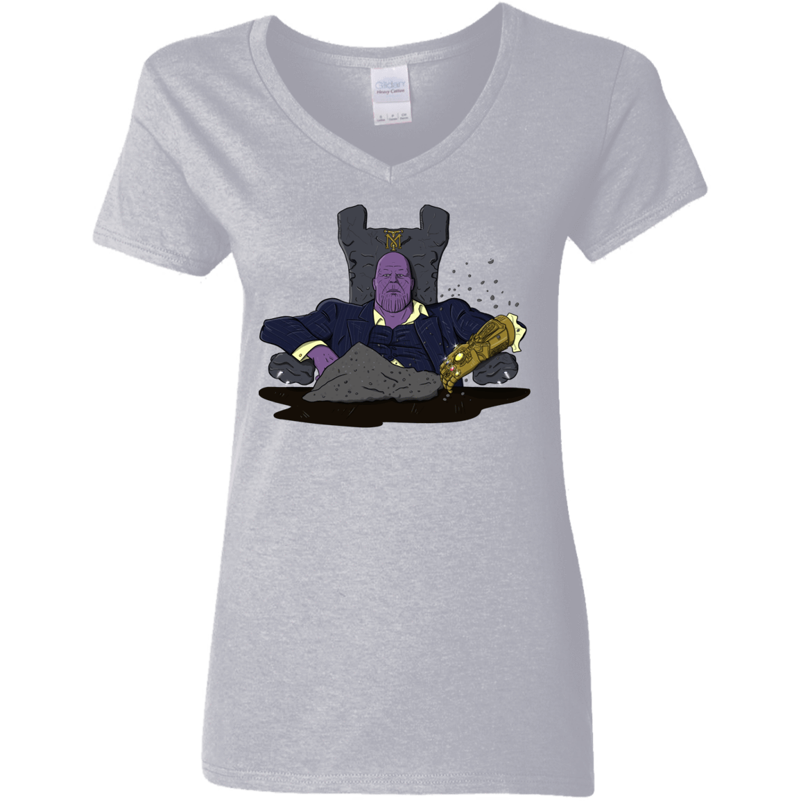 T-Shirts Sport Grey / S Thanos Montana Women's V-Neck T-Shirt