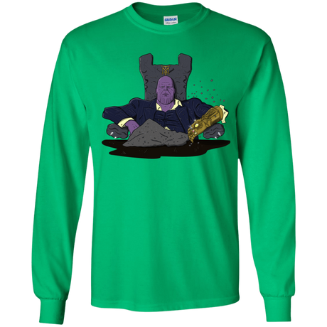 T-Shirts Irish Green / YS Thanos Montana Youth Long Sleeve T-Shirt