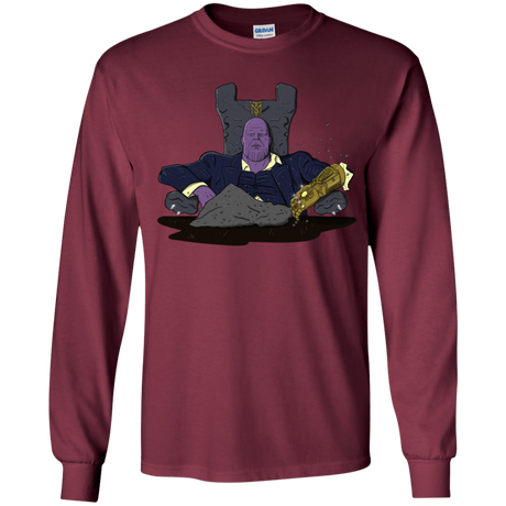 T-Shirts Maroon / YS Thanos Montana Youth Long Sleeve T-Shirt