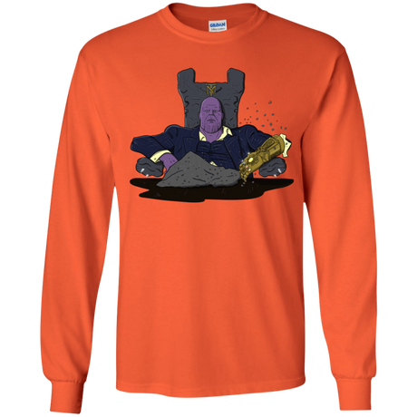 T-Shirts Orange / YS Thanos Montana Youth Long Sleeve T-Shirt