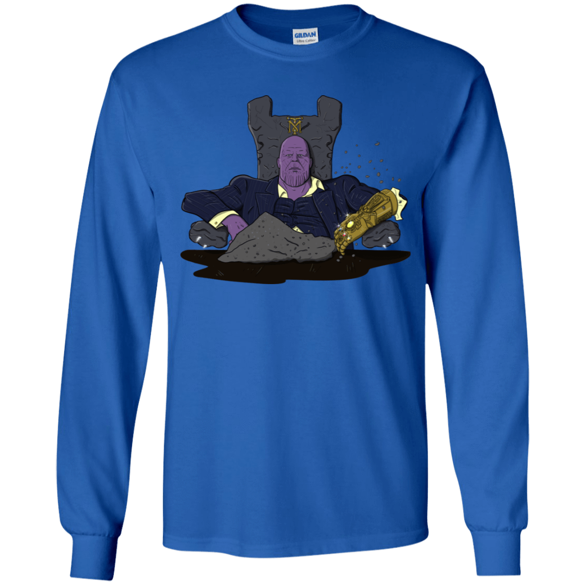 T-Shirts Royal / YS Thanos Montana Youth Long Sleeve T-Shirt