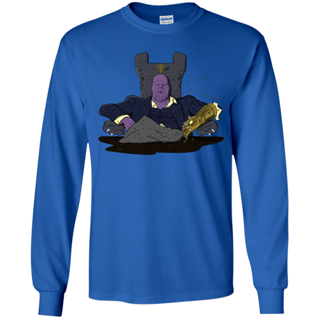 T-Shirts Royal / YS Thanos Montana Youth Long Sleeve T-Shirt