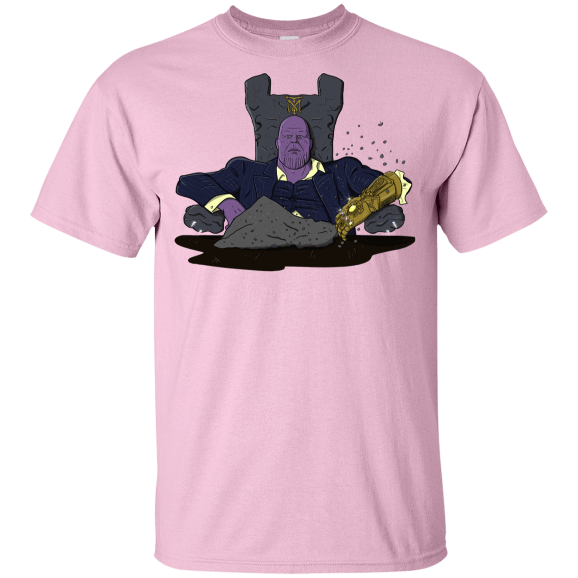 T-Shirts Light Pink / YXS Thanos Montana Youth T-Shirt