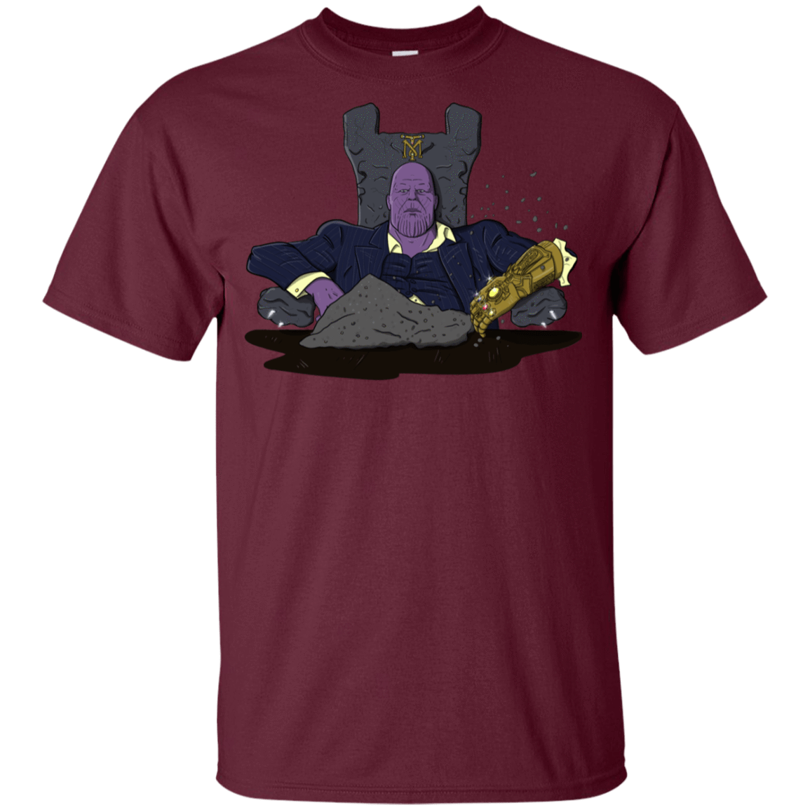 T-Shirts Maroon / YXS Thanos Montana Youth T-Shirt