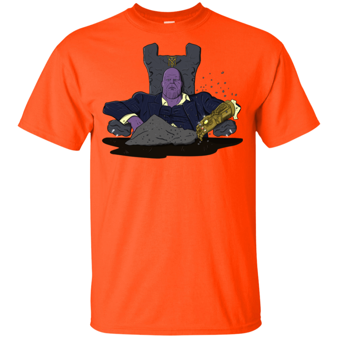 T-Shirts Orange / YXS Thanos Montana Youth T-Shirt