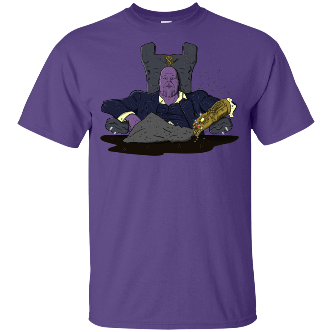 T-Shirts Purple / YXS Thanos Montana Youth T-Shirt