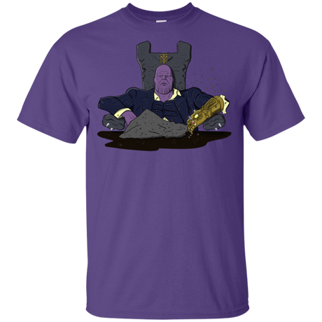 T-Shirts Purple / YXS Thanos Montana Youth T-Shirt