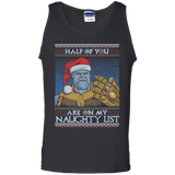 T-Shirts Black / S Thanos Naughty List Men's Tank Top