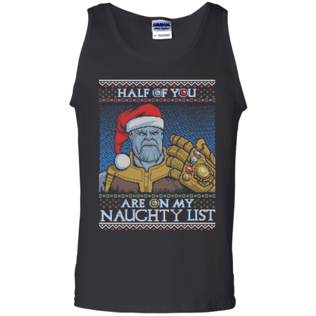 T-Shirts Black / S Thanos Naughty List Men's Tank Top