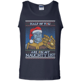 T-Shirts Navy / S Thanos Naughty List Men's Tank Top