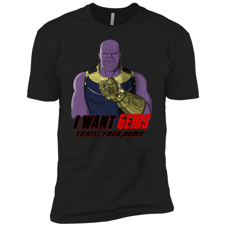 T-Shirts Black / YXS Thanos Sam Boys Premium T-Shirt