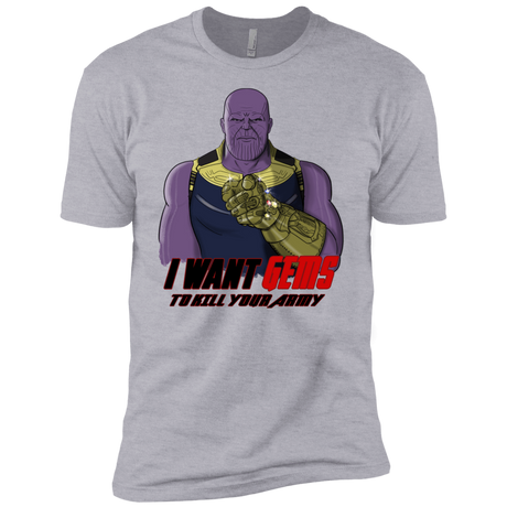 T-Shirts Heather Grey / YXS Thanos Sam Boys Premium T-Shirt